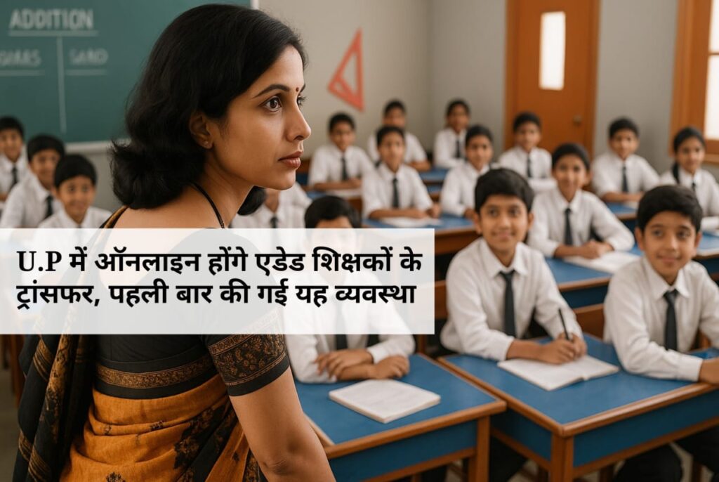एडेड शिक्षकों के तबादले
