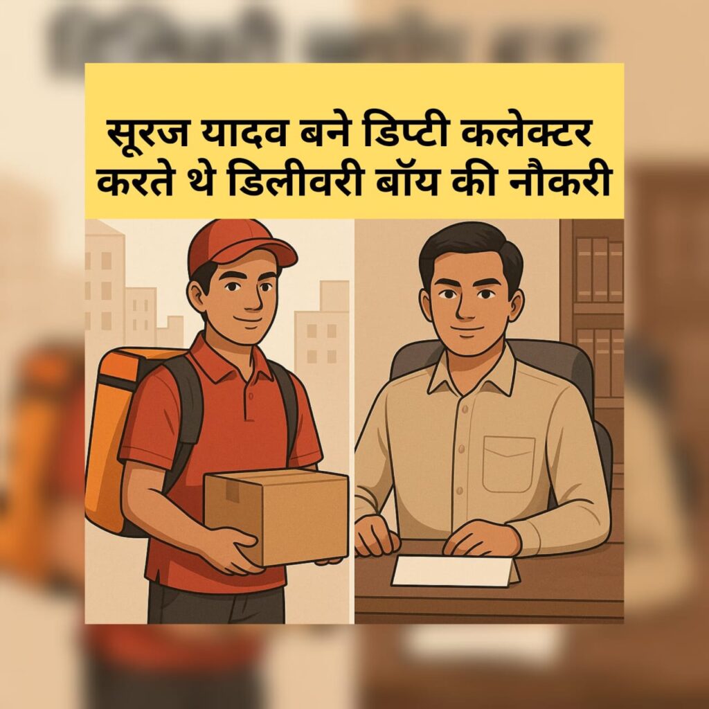 डिलीवरी बॉय से डिप्टी कलेक्टर सूरज यादव की सफलता की कहानी JPSC Success Story Deputy Collector Suraj Yadav झारखंड प्रेरणादायक कहानी गरीब से अफसर बनने की कहानी Suraj Yadav JPSC Topper UPSC/JPSC संघर्ष की कहानी